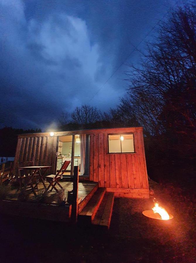 Cefn Crib Cabins Machynlleth Zewnętrze zdjęcie