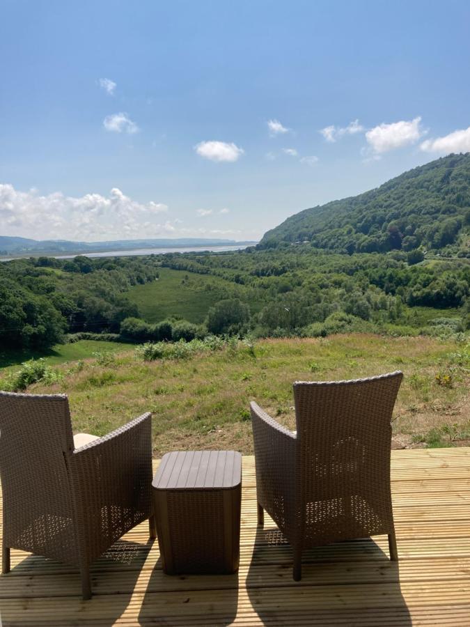 Cefn Crib Cabins Machynlleth Zewnętrze zdjęcie